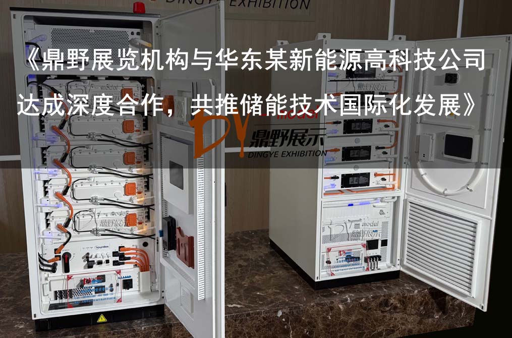 《鼎野展覽機構與華東某新能源高科技公司達成深度合作，共推儲能技術國際化發展》