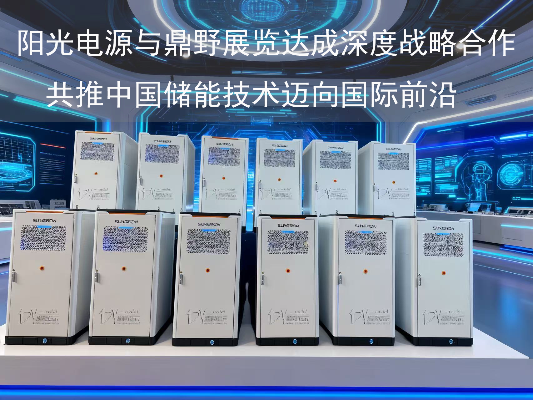 【陽光電源與鼎野展覽達成深度戰略合作 共推中國儲能技術邁向國際前沿】